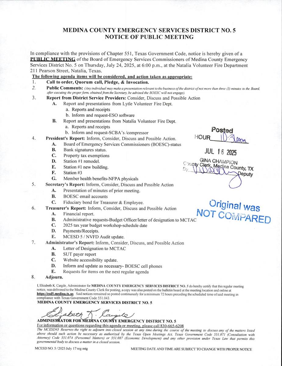 2023 Notice of Tax Hearing